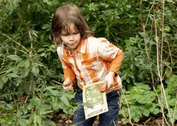 Chasse au trésor en forêt