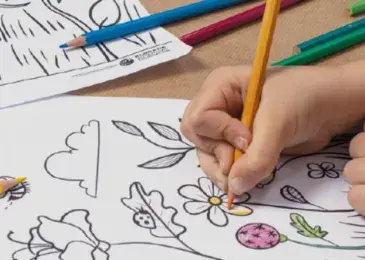 Coloriage «Le jardin de Zag»