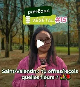 Instagram - Parlons végétal #15 Saint-Valentin : tu offres/reçois quelles fleurs ?
