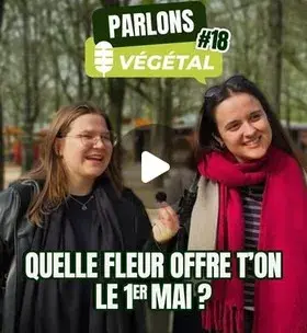 Instagram - Micro-trottoir #18 quelle fleur offre-t-on le 1er mai