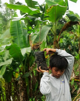 Ishpingo accompagne les jeunes Kichwas