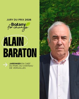 Instagram - Alain Baraton : Jury du prix Botany For Change 2026