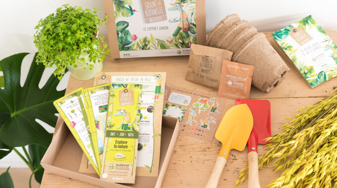Coffret graines de botaniste