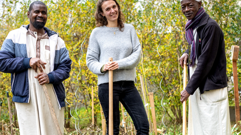 Jardins des savoirs médicinaux dans un contexte de migration​